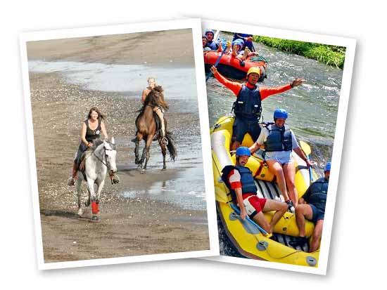 Rafting & Horse Riding Tour